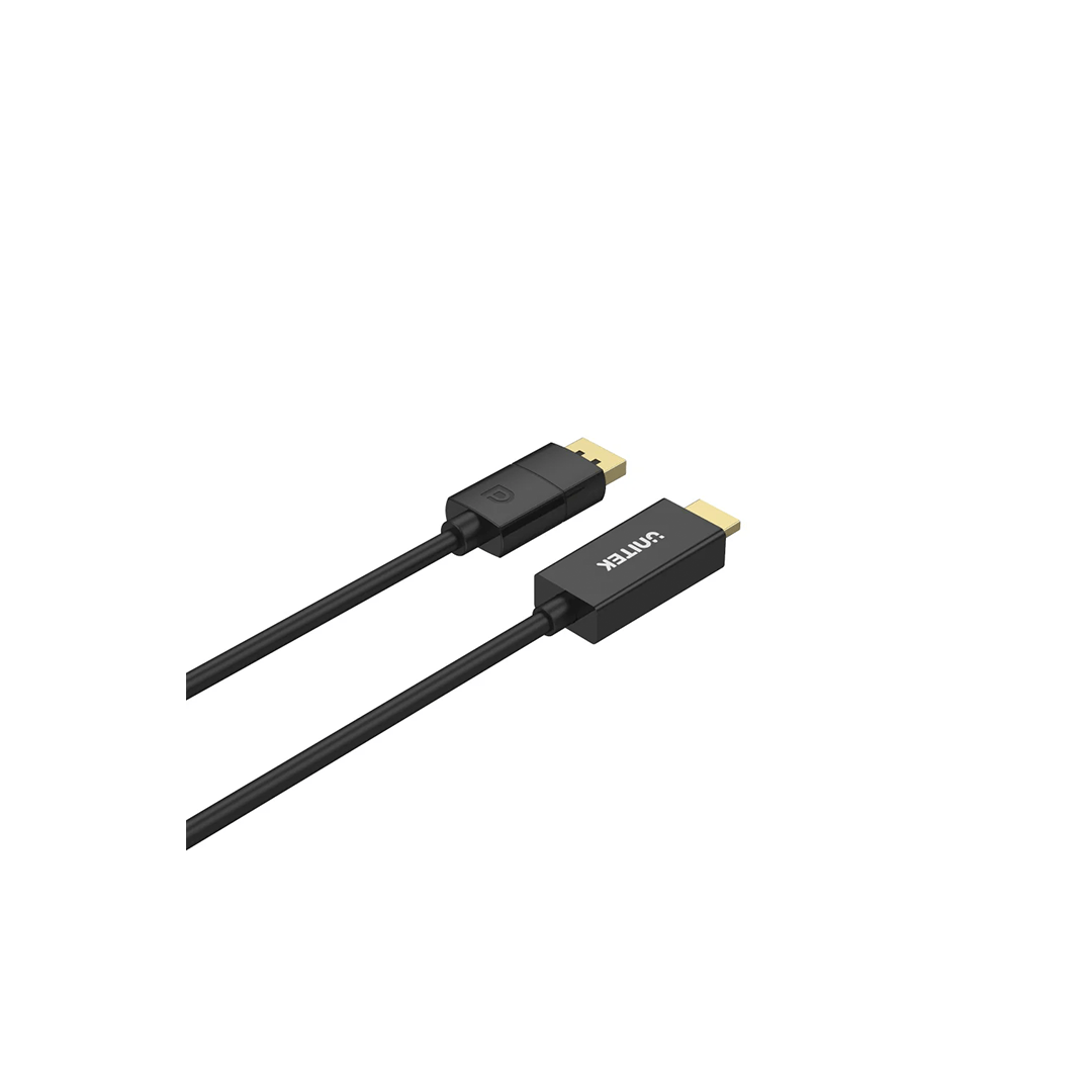 Unitek DP 1.2 to HDMI 4K Cable 1.8M in Qatar Unitek DP 1.2 to HDMI 4K Cable 1.8M in Qatar